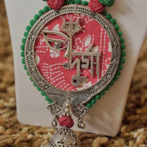 Durga Trishul Statement Necklace