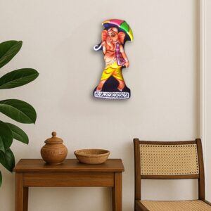 Ganesha Wall Hanging – The Joyful Touch of Purulia Art