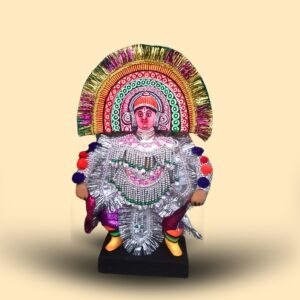 Purulia Chhau Figurine – Heroic Prince Avatar