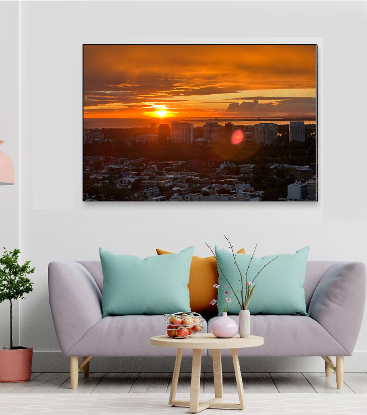 Twilight Reverie – Sunset in the City