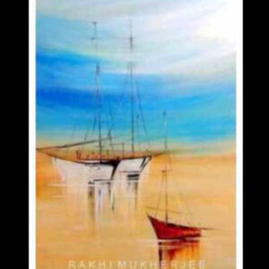 Hymne to the Sea – Hand Acrylic Painting on Canvas