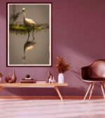 "Solitary Grace – Snowy Egret, Chilika" by Debarshi Guha Roy