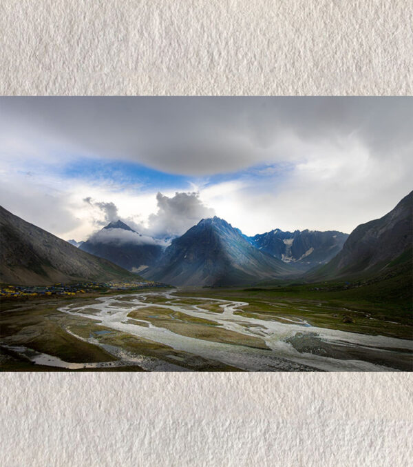 "Veins of the Valley – Panchatarini, Amarnath Route" by Debarshi Guha Roy