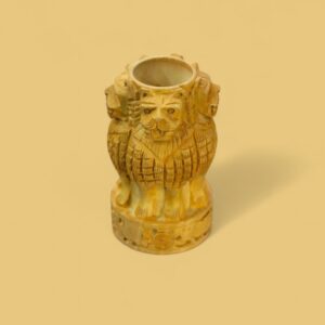 Eco Ashoka Stambha Pen Stand – Handcrafted Heritage Holder