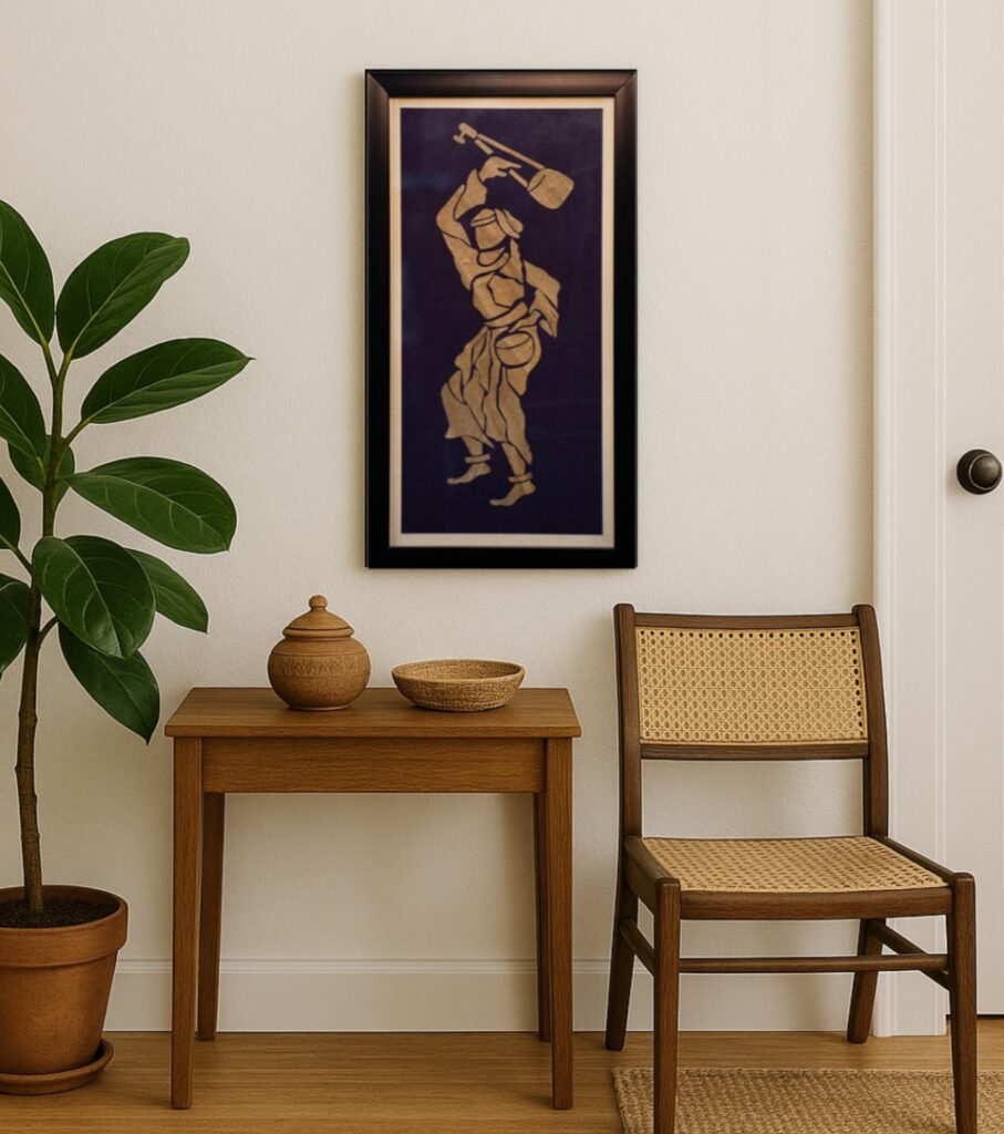 BANGLAR BAUL – Eco Wall Art in water hyacinth fibber