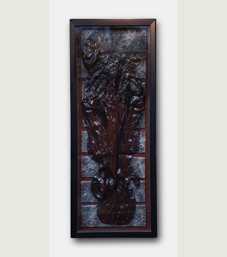 Abstract Tribal Flame Wall Art