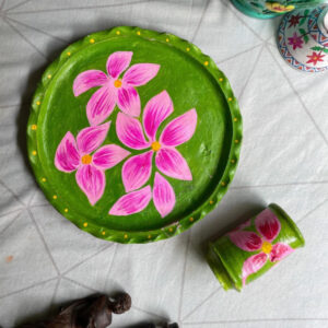 “Palette Whirl” – Hand-Painted Decorative Plate by Innocent Hand_3