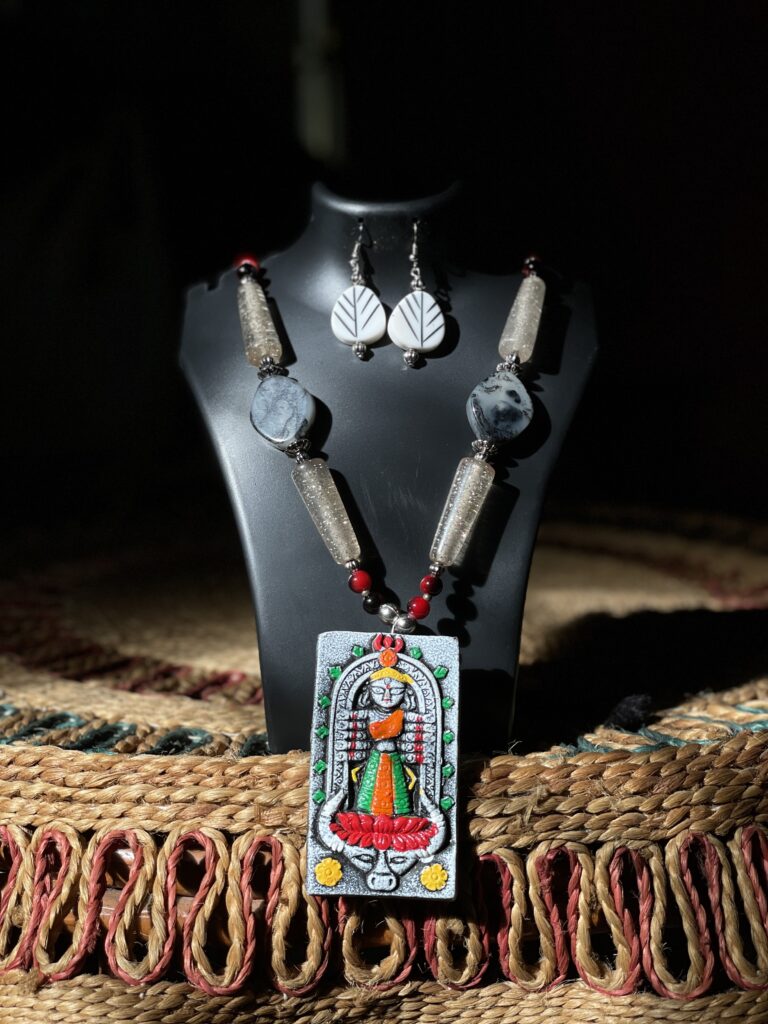 Divine Swastik Necklace Set