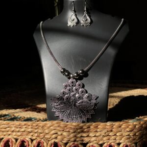 Majestic Peacock Silver Set