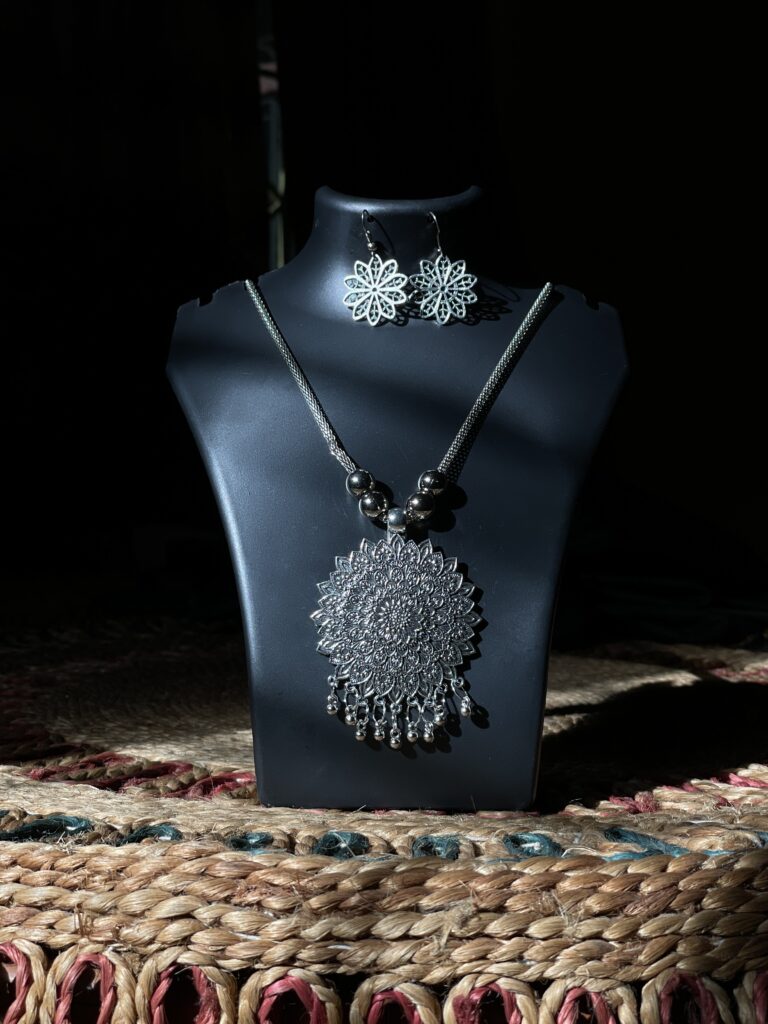 Floral Radiance Pendant Set