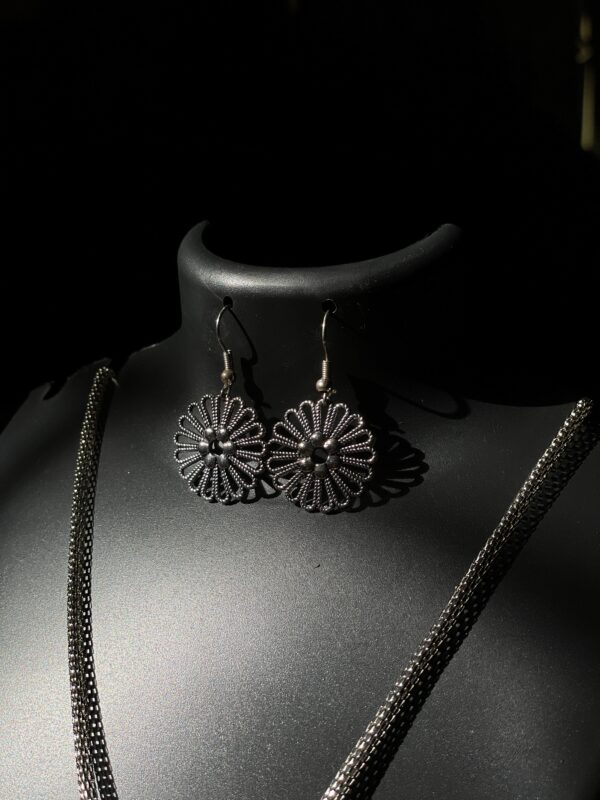 Tribal Sunburst Pendant Set
