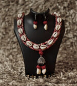 Cowrie Charm Tribal Necklace Set