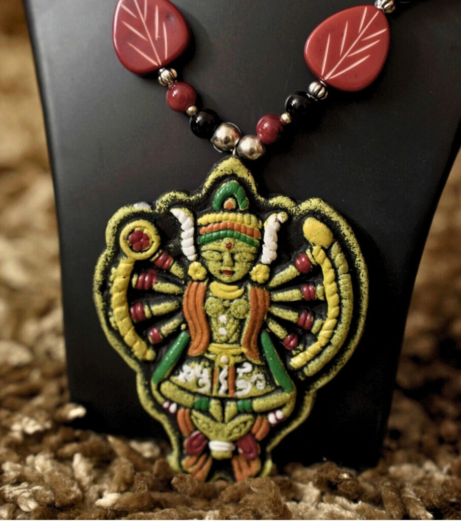 Nritya Devata – Tribal Art Necklace Set