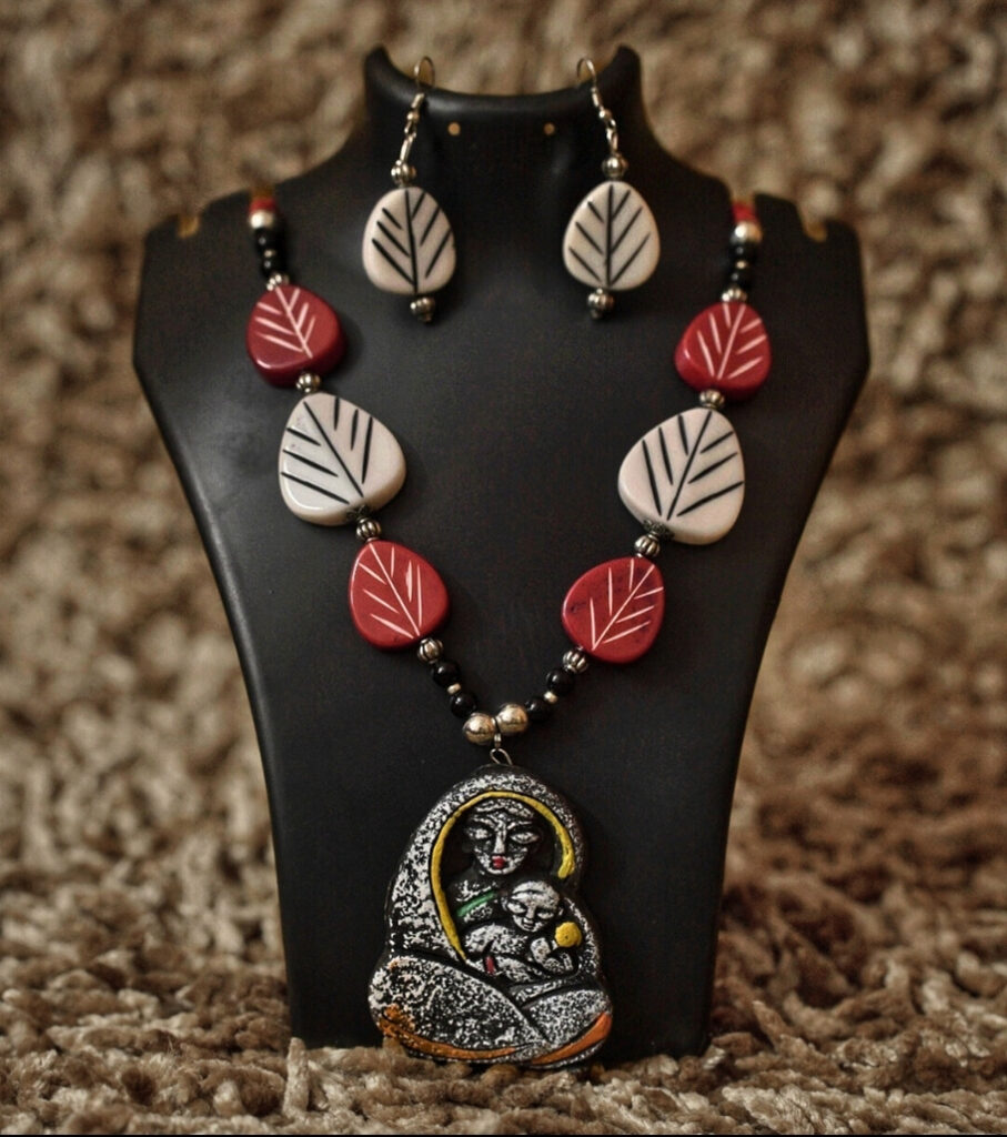 Mother’s Embrace Tribal Necklace Set