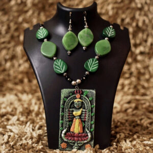 Verdant Devi Tribal Necklace Set