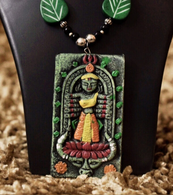 Verdant Devi Tribal Necklace Set