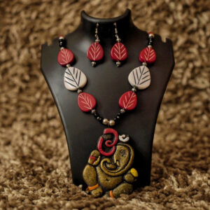 Devi Shakti Handcrafted Terracotta Necklace Set