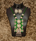 Tribal Essence Jute Cowrie Necklace Set