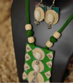 Tribal Essence Jute Cowrie Necklace Set