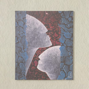 “Silent Dialogue” – Canvas by Rani Bhawani