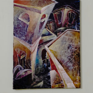 “Shadowed Alleys” – Canvas by Rani Bhowani