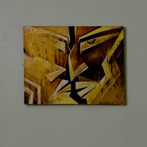 "Reflections in Fracture" – Abstract Face Painting by Rani Bhowani