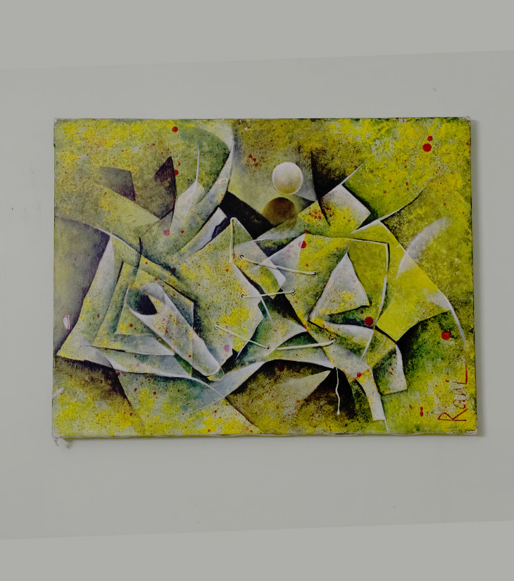 “Tangled Awakening” – Canvas by Rani Bhowani Artwork Theme