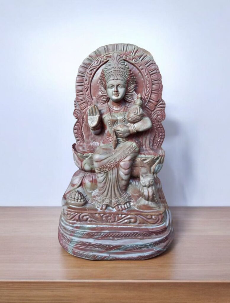 Soapstone Carving - Lakshmi Devi