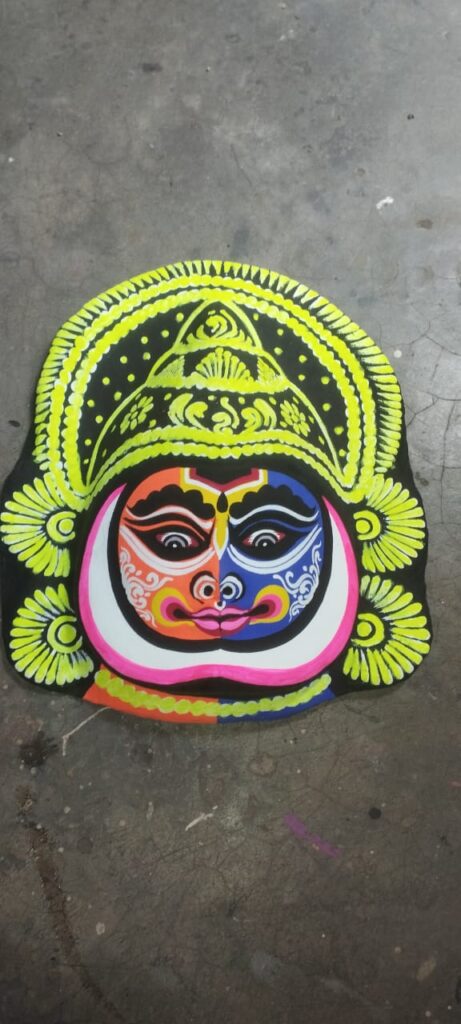 Kathakali mask