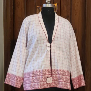 The Heritage Grid Khadi Jacket