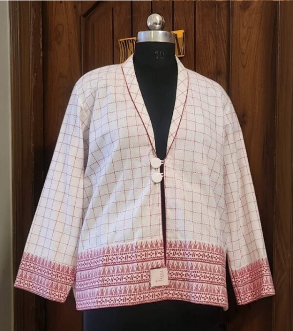 The Heritage Grid Khadi Jacket