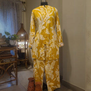 SunbloomMulmul Co-ord Set