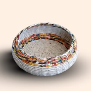 Circle of Hope – Paper Weave Basket
