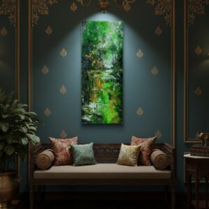 Emerald Canopy Reflection by Vikram Kumar Mukherjee