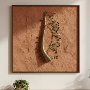 Title: Echoes of Tradition: Handcrafted Dokra Ceremonial Horn (Working)