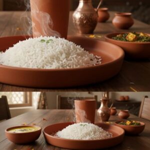 Authentic Handmade Terracotta Set (4-Piece) - Clay Plate, 2 Bowls & Glass for Healthy Dining & Puja
